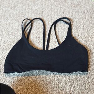 TNA Black Double-Strap Sports Bralette